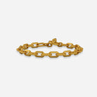 Textured chain bracelet