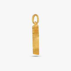 Modern Cross Pendant - Gold 18k