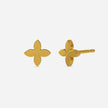 Floral stud earrings