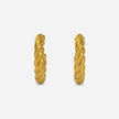 Twisted wire earrings