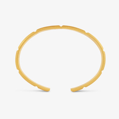 Bullion Bar Cuff - Gold 24k