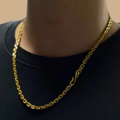 Anchor link chain necklace