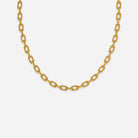 Textured chain necklace
