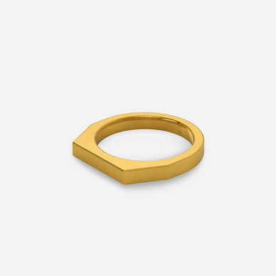 Half hexagon ring