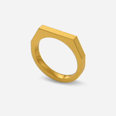 Half hexagon ring