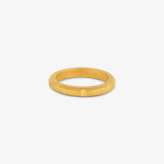 Bullion Bar Narrow Ring - Gold 24k