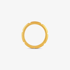 Bullion Bar Narrow Ring - Gold 24k