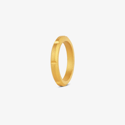 Bullion Bar Narrow Ring - Gold 24k