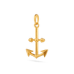 Anchor Pendant - Gold 24k