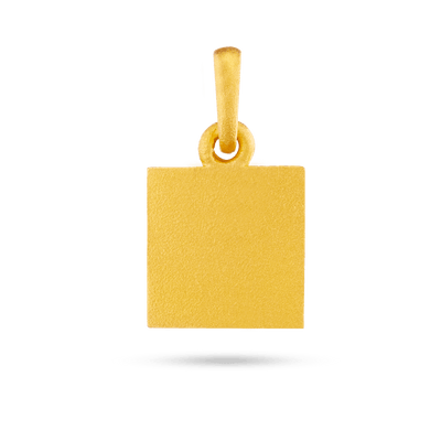 Aquarius Zodiac Pendant - Gold 18k