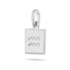 Aquarius zodiac pendant