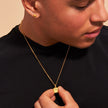 Aries Zodiac Pendant - Gold 24k