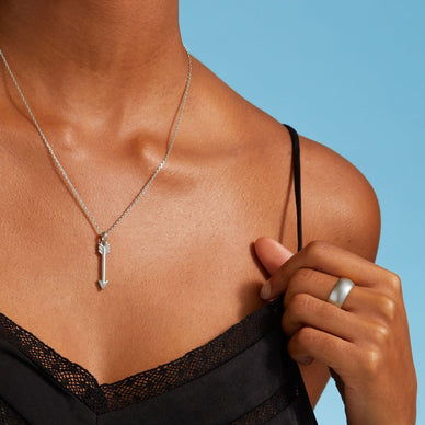 Arrow Pendant - Silver