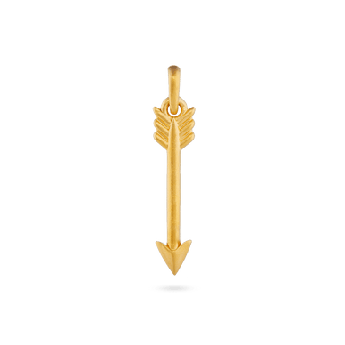 Arrow Pendant - Gold 14k