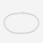 Baby filed curb chain bracelet