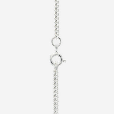 Baby Filed Curb Chain Necklace