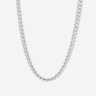 Baby filed curb chain necklace