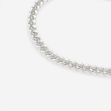 Baby Filed Curb Chain Necklace