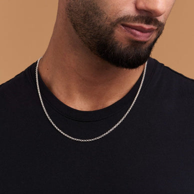 Baby Round Belcher Chain Necklace