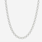 Baby round belcher chain necklace