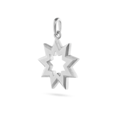 Bahai Pendant - Platinum