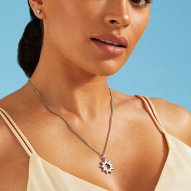 Bahai Pendant - Platinum