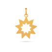 Bahai Pendant - Gold 14k