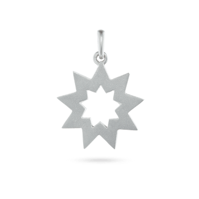 Bahai Pendant - Platinum