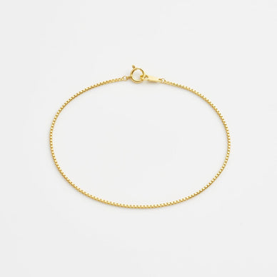 Box Chain Bracelet - Gold 24k