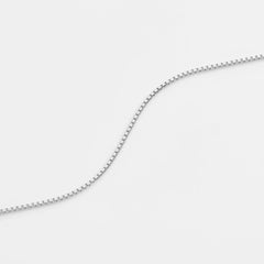 Box Chain Bracelet - Platinum