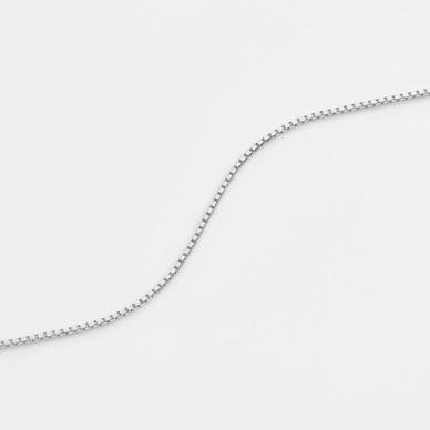 Box Chain Bracelet - Platinum