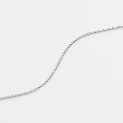 Box Chain Bracelet - Platinum