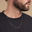 Box Chain Necklace - Platinum