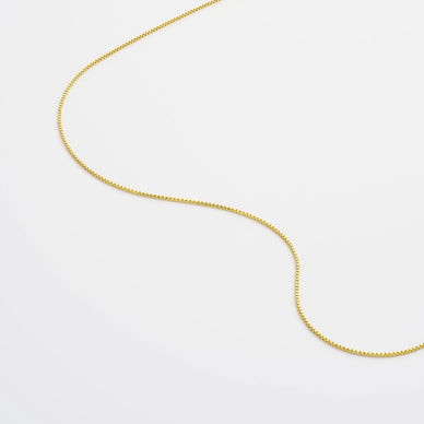 Box Chain Necklace - Gold 24k