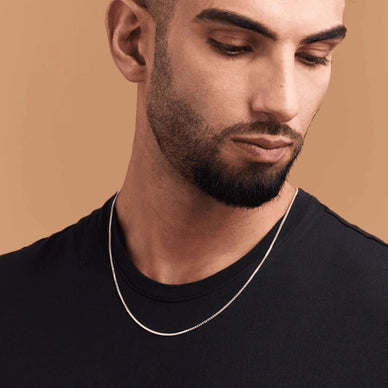 Boxed Chain Necklace