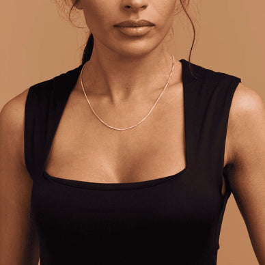 Boxed Chain Necklace