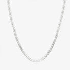 Boxed chain necklace