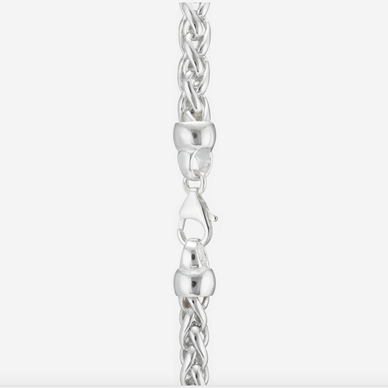 Braided Curb Chain Necklace