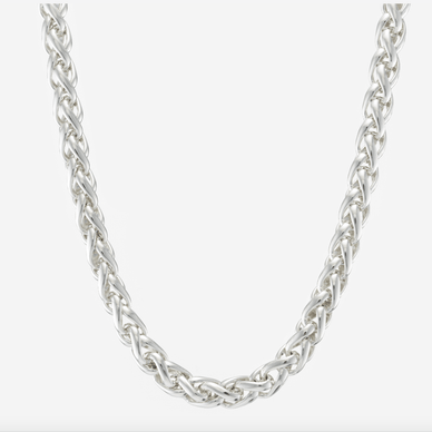 Braided Curb Chain Necklace