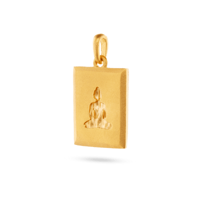 Buddha Pendant - Gold 14k