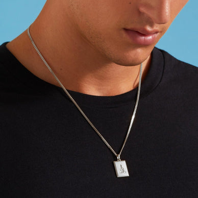 Buddha Pendant - Platinum