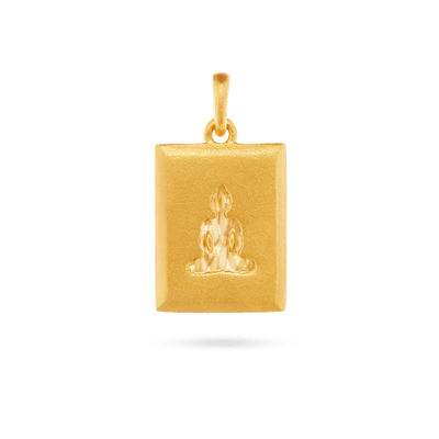 Buddha Pendant - Gold 14k