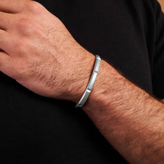 Bullion Bar Cuff - Platinum