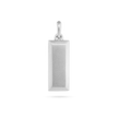 Bullion Bar Pendant - Silver