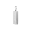 Bullion Bar Pendant - Silver