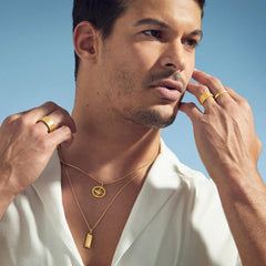 Bullion Bar Pendant - Gold 18k