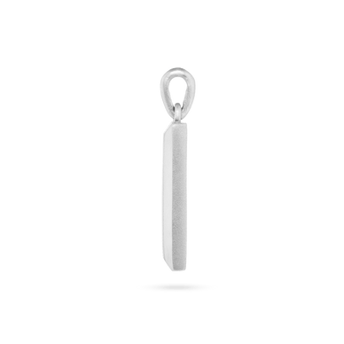 Bullion Bar Pendant - Silver
