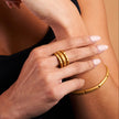 Bullion Bar Narrow Ring - Gold 24k