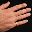 Bullion Bar Wide Ring - Gold 24k