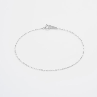 Cable Chain Bracelet - Platinum